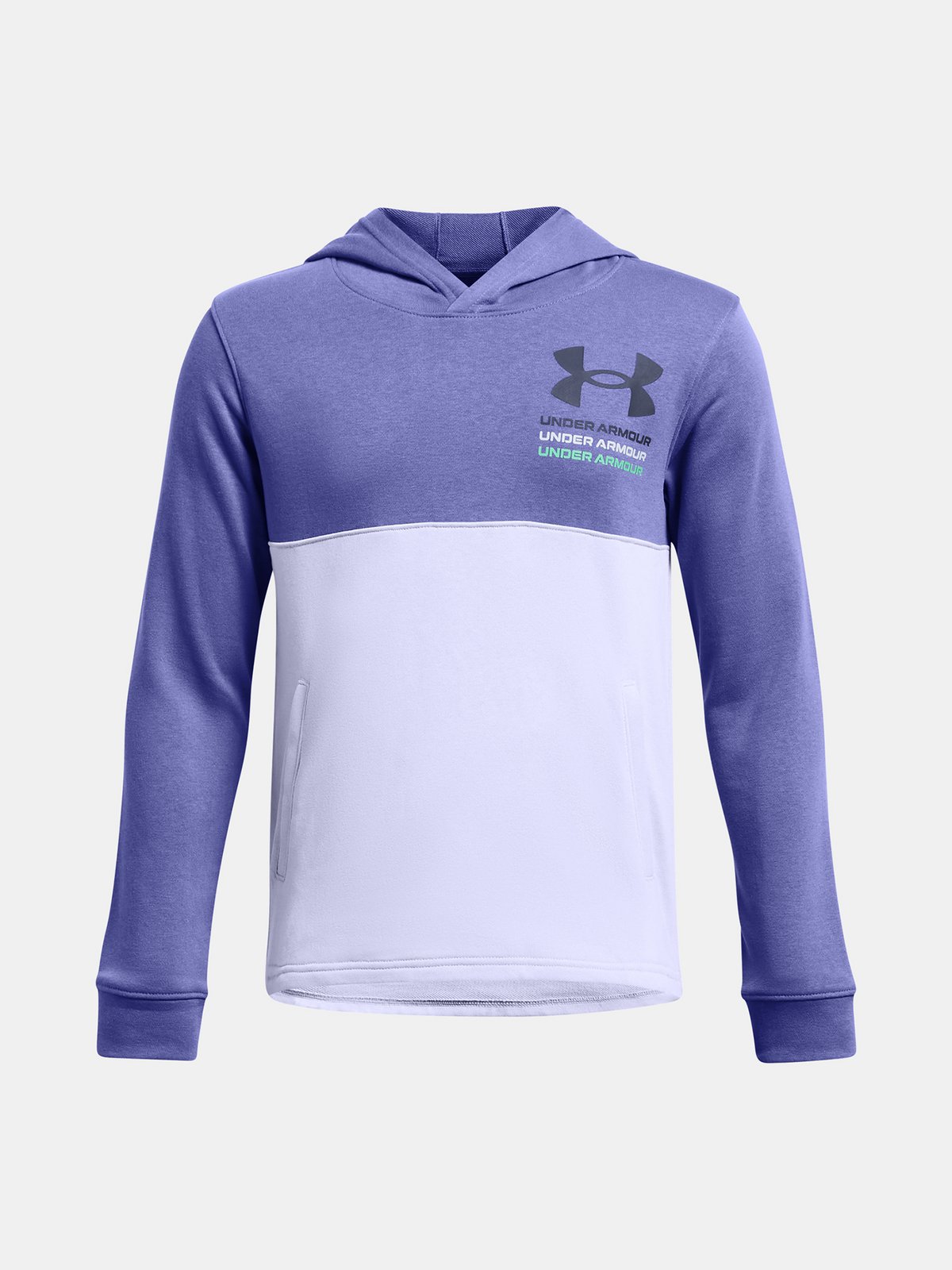 Under Armour Mikina UA Boys Rival Terry Hoodie-PPL - Kluci
