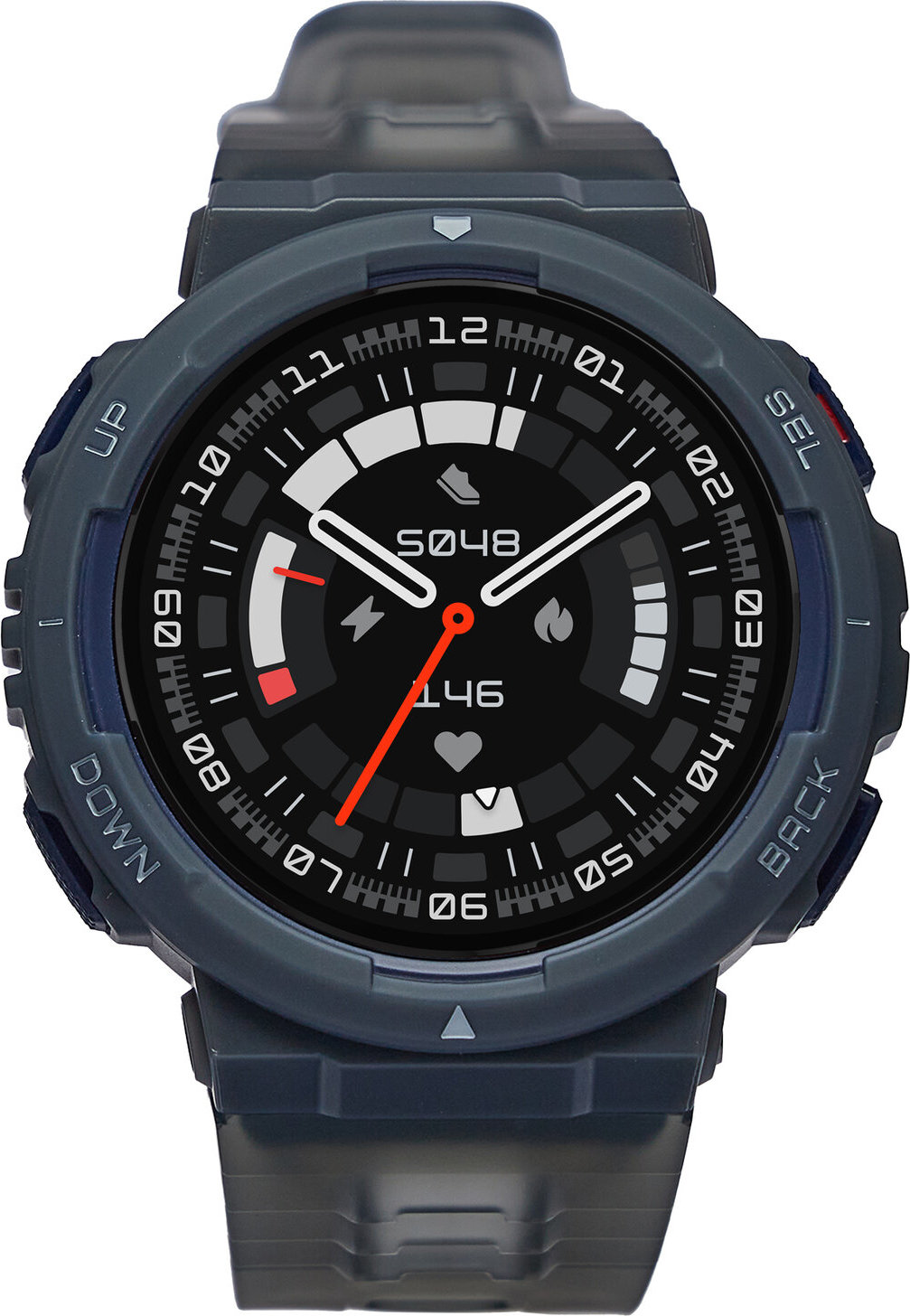 Chytré hodinky Amazfit Active Edge W2212EU2N Midnight Pulse