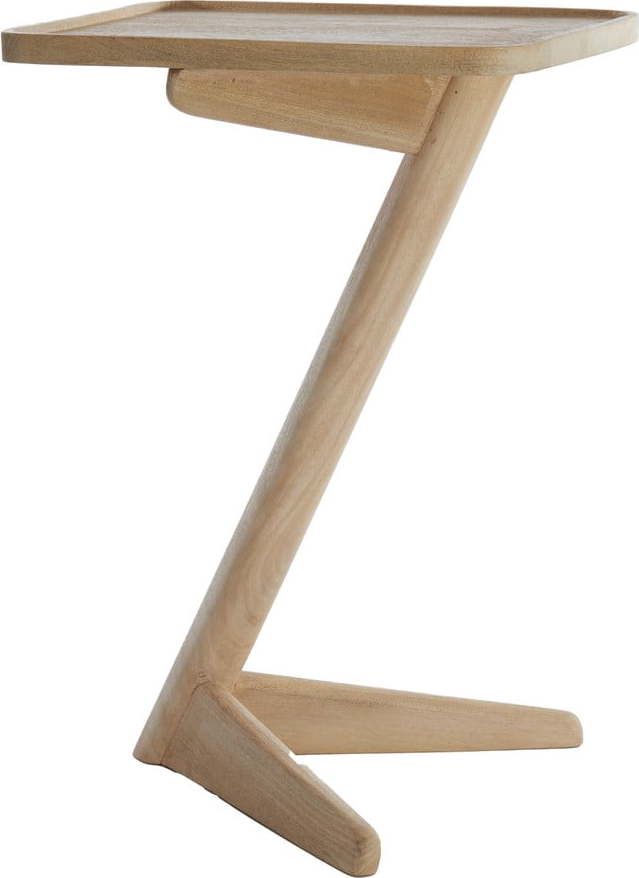Odkládací stolek z mangového dřeva 42x45 cm Qiano – Light & Living