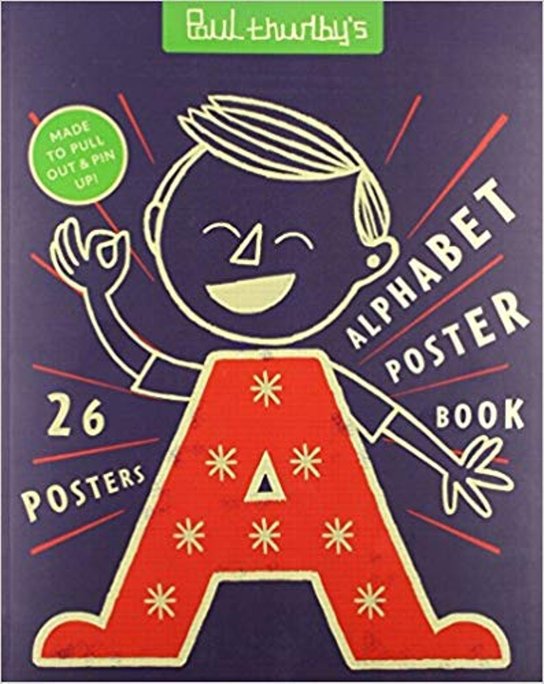 Paul Thurlby's Alphabet: Poster Book