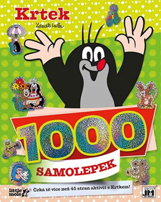 Krtek 1000 samolepek