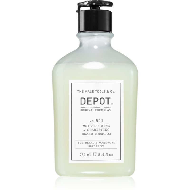 Depot No. 501 Moisturizing & Clarifying Beard Shampoo hydratační šampon na vousy 250 ml