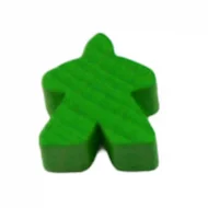 Hans im Glück Carcassonne: dřevěná figurka (Meeple) - světle zelená