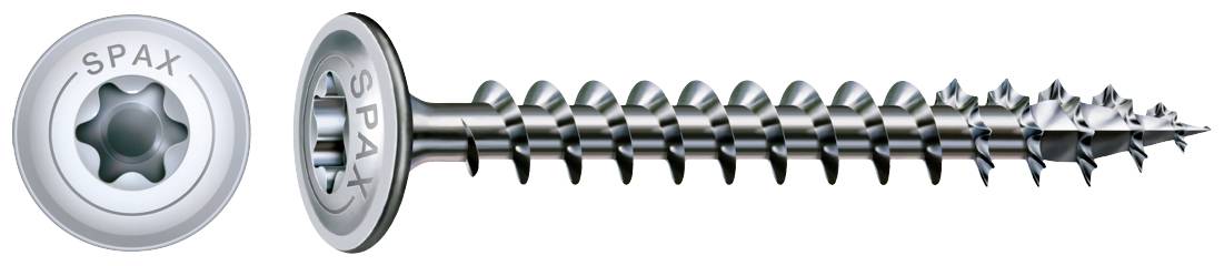 SPAX 0251010600405 šroub do dřeva 6 mm 40 mm T-STAR plus ocel WIROX 200 ks