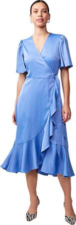 Y.A.S Dámské šaty YASTHEA Standard Fit 26028890 Ashleigh Blue XL