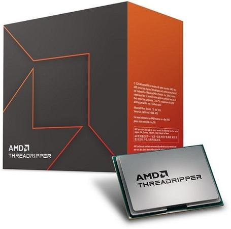 AMD Ryzen Threadripper 7980X (64C/128T 5.1GHz,321MB cache,350W,sTR5) Box, 100-100001350WOF