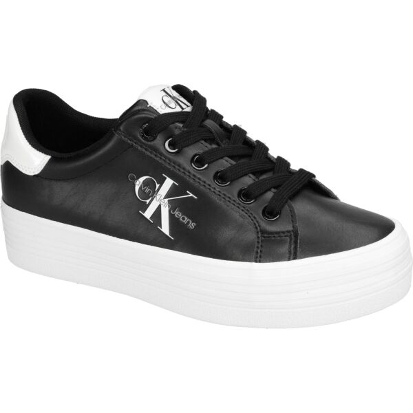 Calvin Klein BOLD VULC FLATF LACE Dámské tenisky, černá, velikost