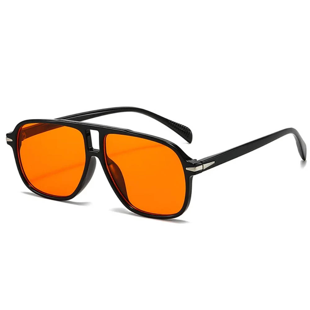 VeryRey Sluneční brýle pilotky Ghost oranžové