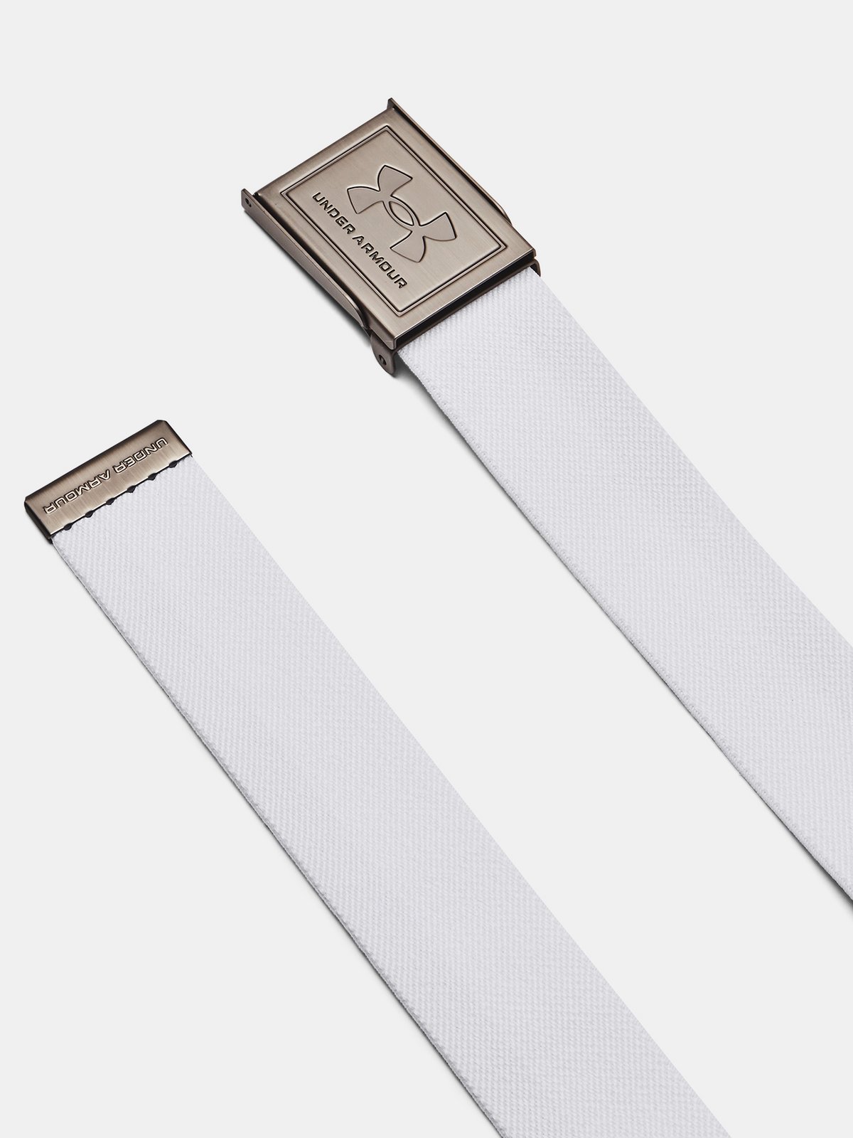 Under Armour Pásek M Stretch Webbing Belt-WHT - Pánské
