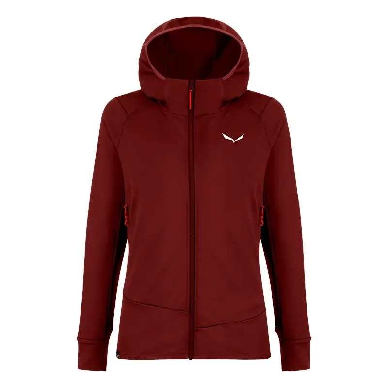 Dámská bunda Salewa  Puez polarlite hooded Syrah 40