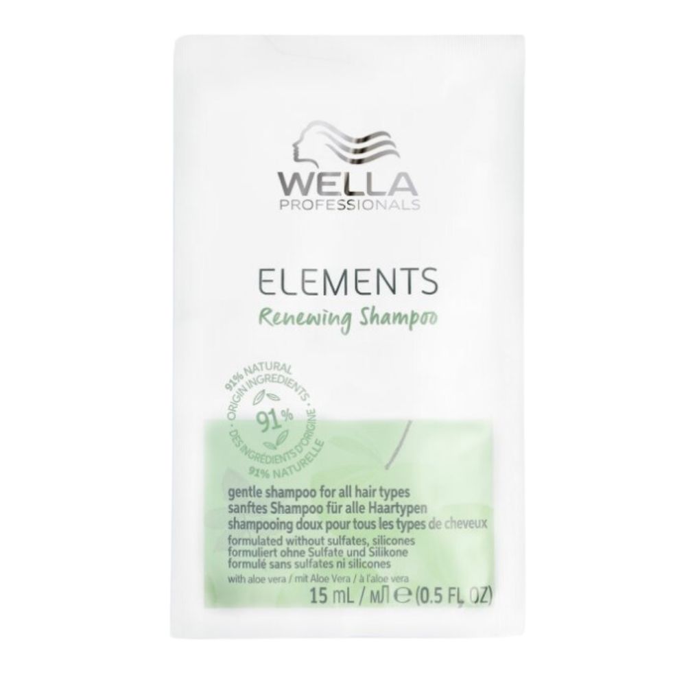 WELLA PROFESSIONALS Wella Professionals Elements Renewing Shampoo 15 ml New