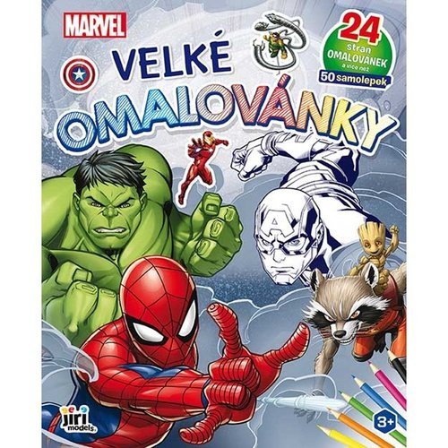 Marvel - Velké omalovánky