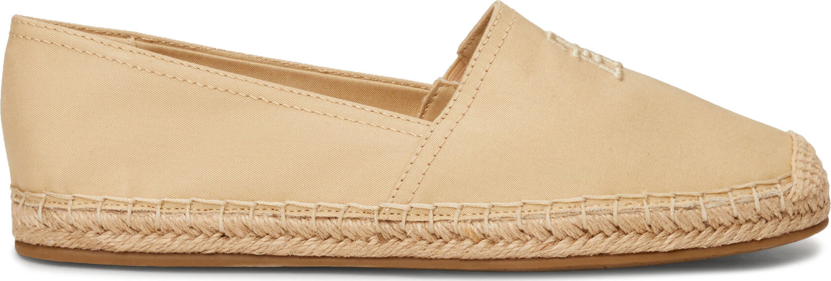 Espadrilky Tommy Hilfiger Embroidered Flat Espadrille FW0FW07721 Harvest Wheat ACR