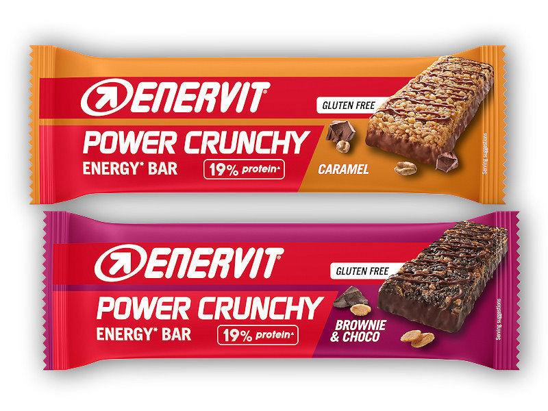 Enervit Power Crunchy 40g Varianta: brownie čokoláda
