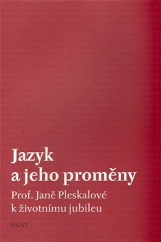 Jazyk a jeho proměny
