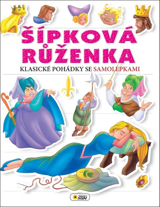 Šípková Růženka Klasické pohádky se samolepkami