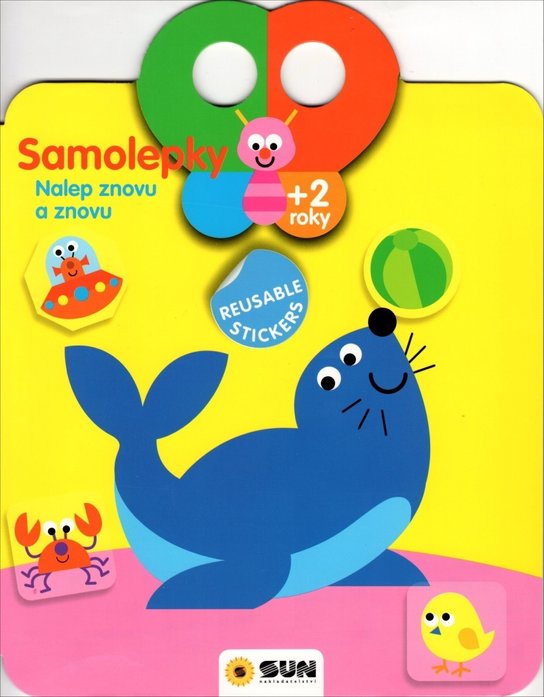 Samolepky Lachtan Nalep znovu a znovu