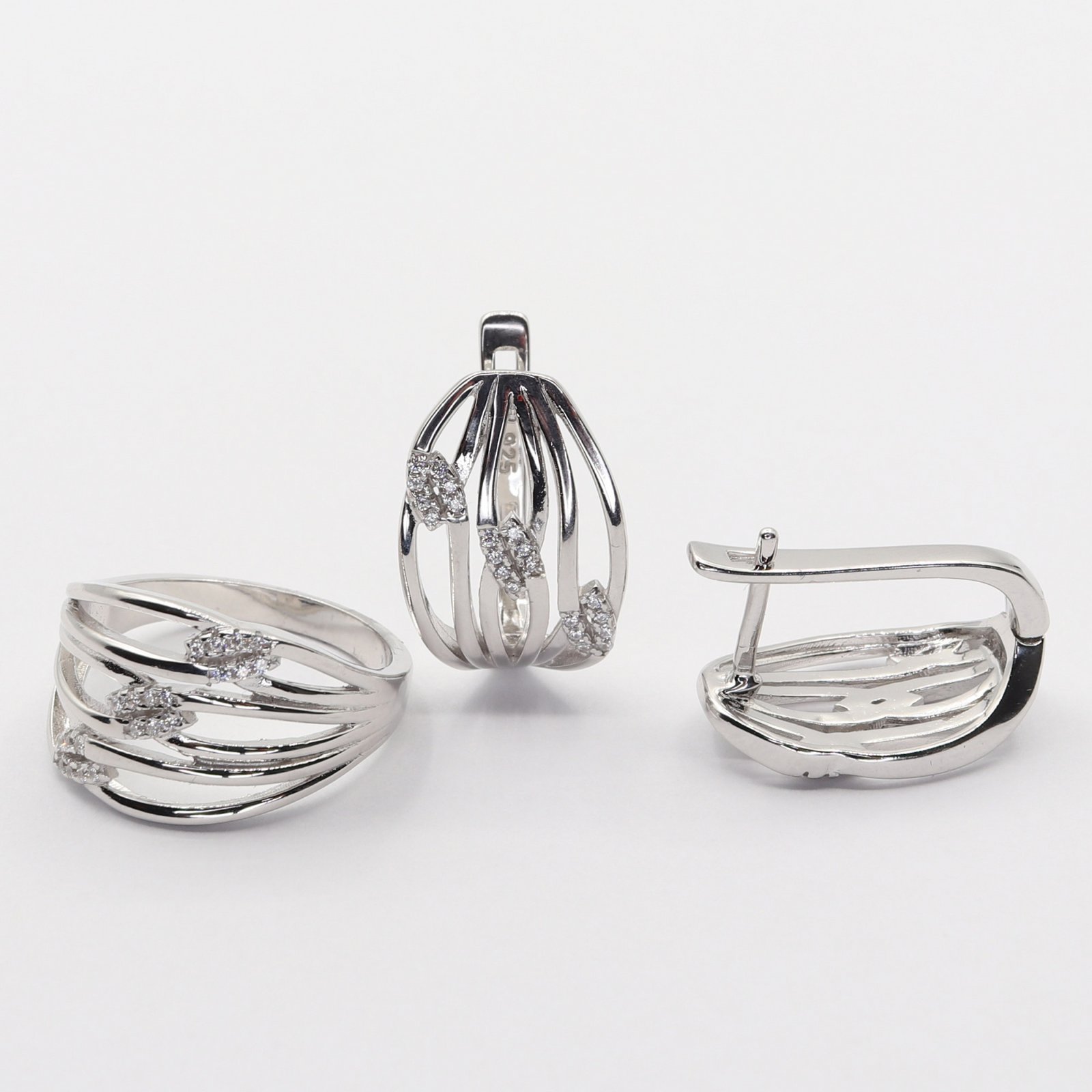 Stříbrná souprava S565