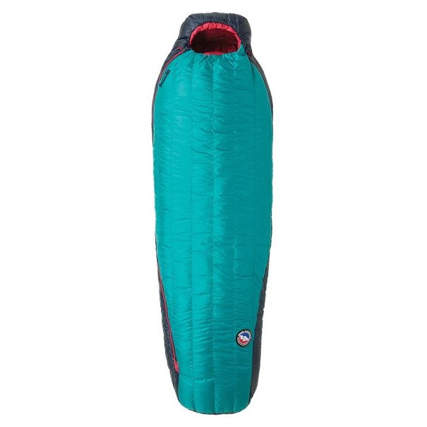 Dámský spacák Big Agnes Daisy Mae 15 Regular Right Zip: Pravý / Barva: modrá/světle modrá