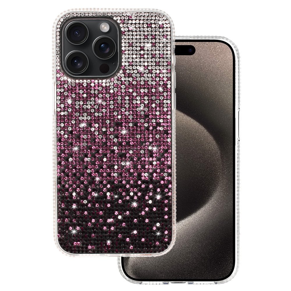 Pouzdro Tel Protect Diamond pro iPhone 13 Pro Max, vínové