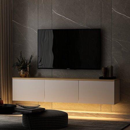 Hanah Home TV Stand Neon - White v2 White
Oak