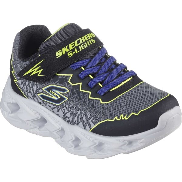 Skechers VORTEX 2.0 Chlapecká volnočasová obuv, šedá, velikost