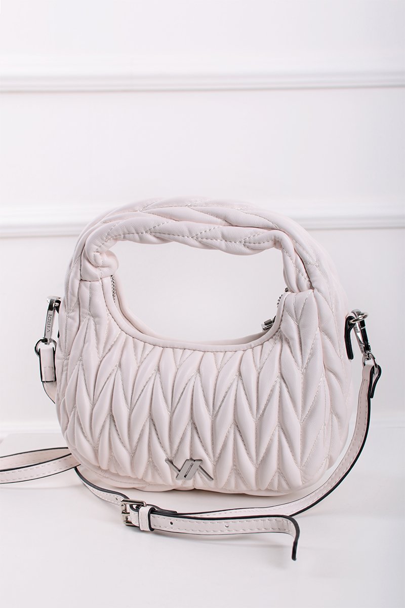 Bílá crossbody kabelka Lee