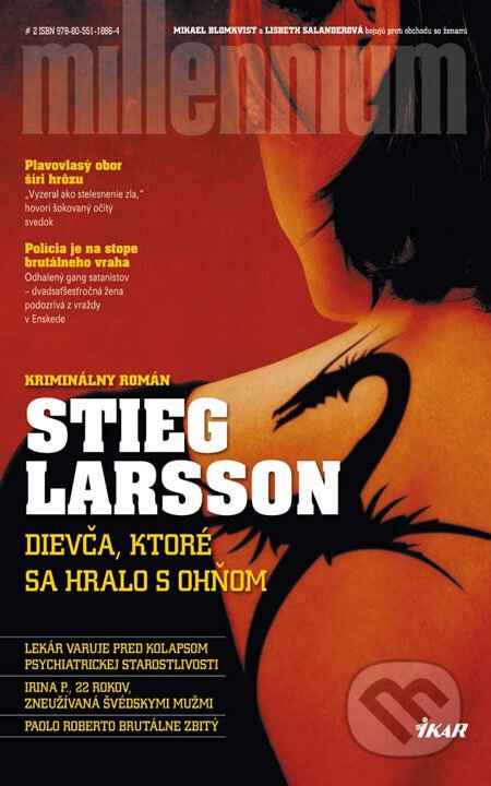 Dievča, ktoré sa hralo s ohňom - Stieg Larsson