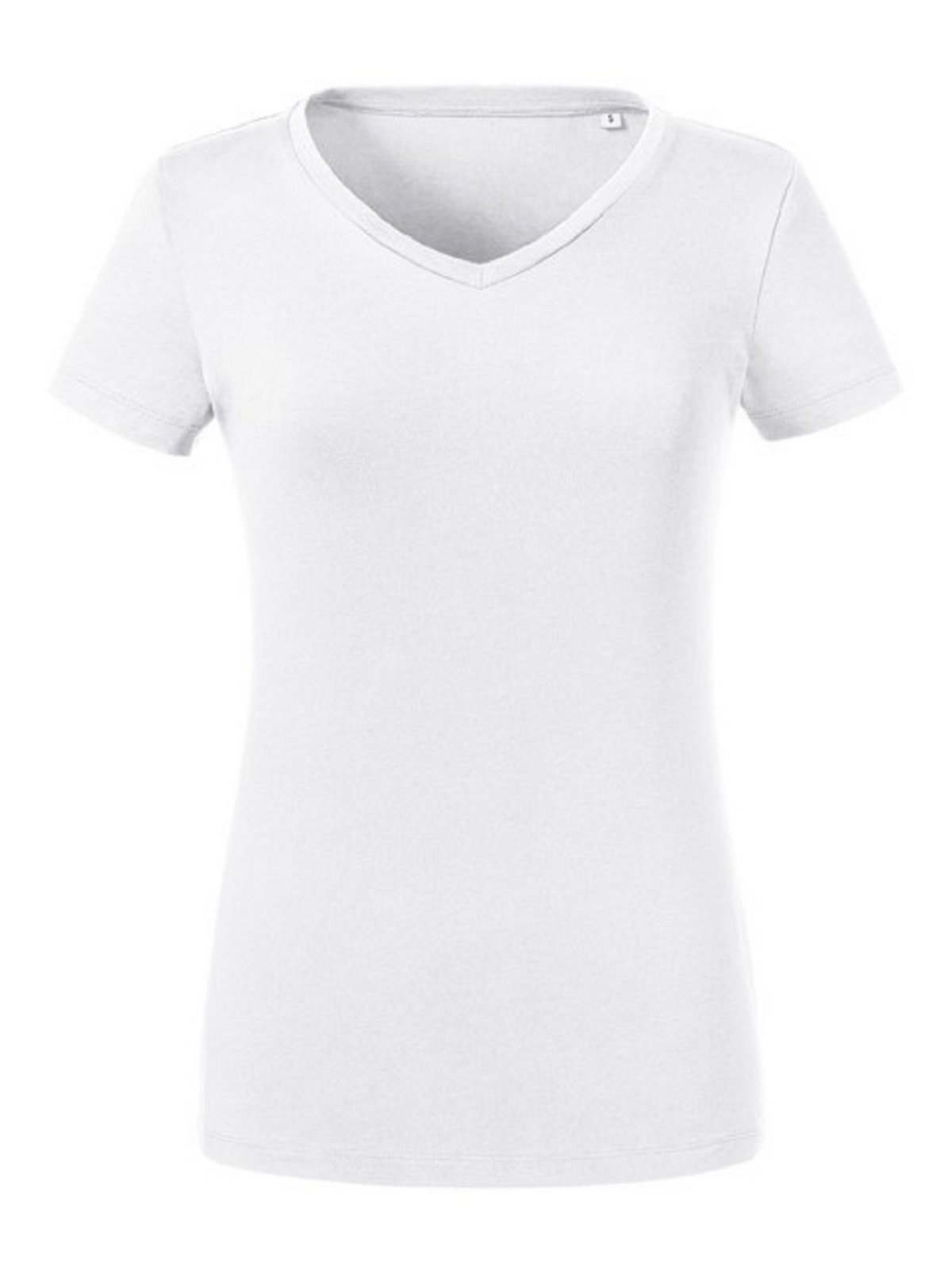 Russell Women's Pure Organic V-Neck T-Shirt