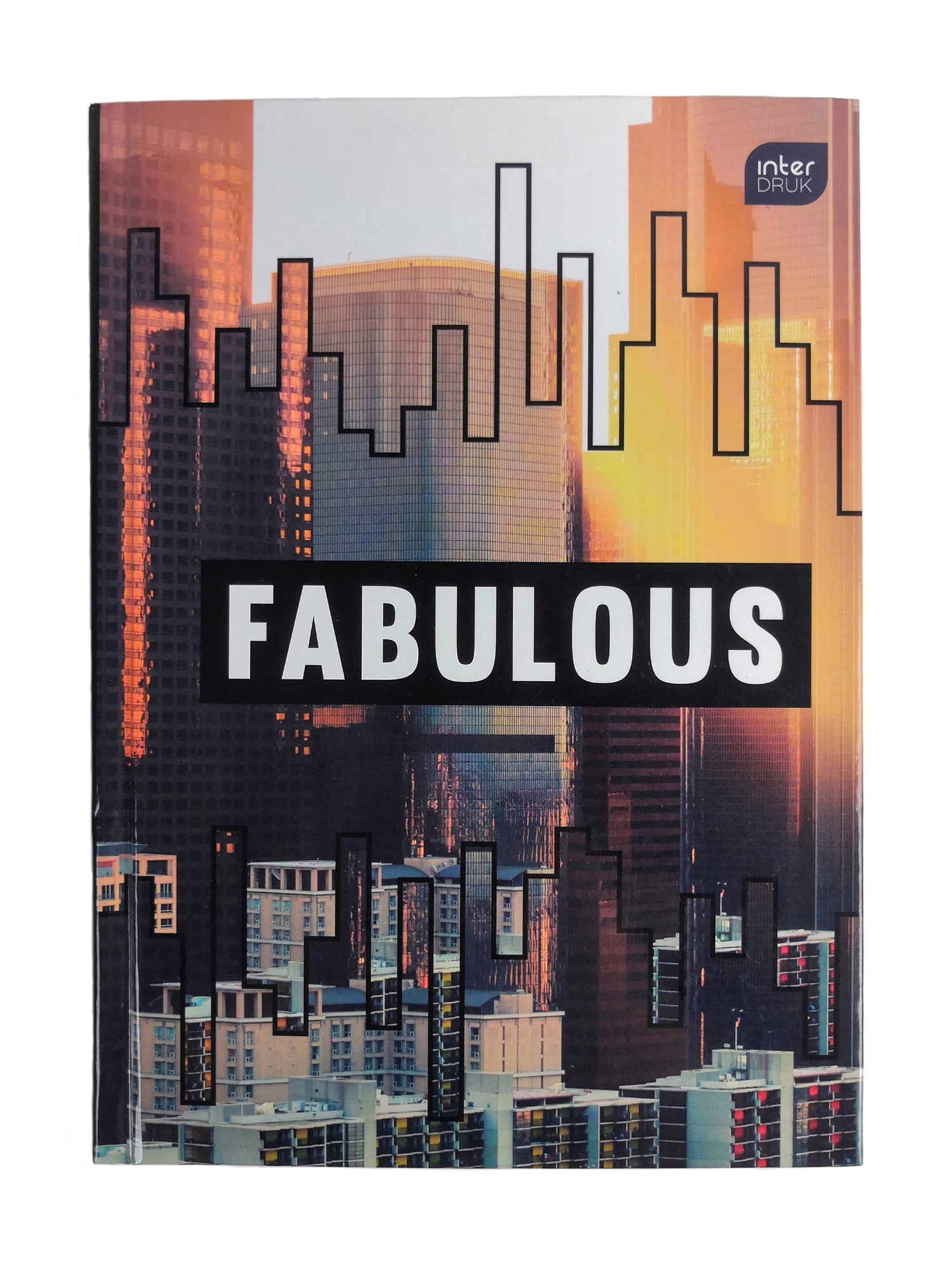 Interdruk Zápisník Fabulous mrakodrapy A5, 96 listů, linkovaný