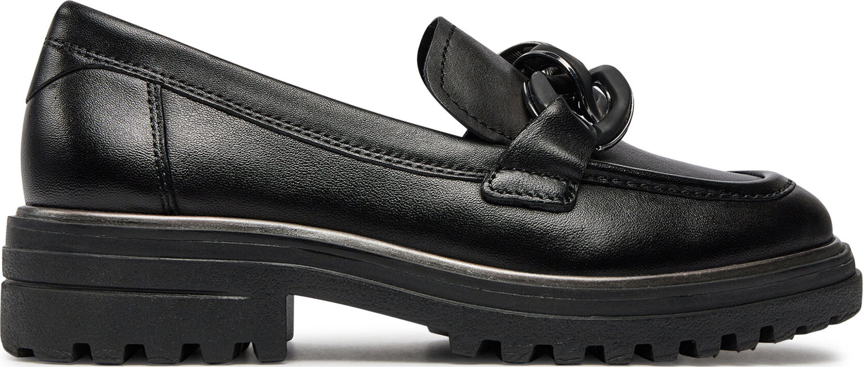 Loafersy Tamaris 1-24707-42 Black Leather 003