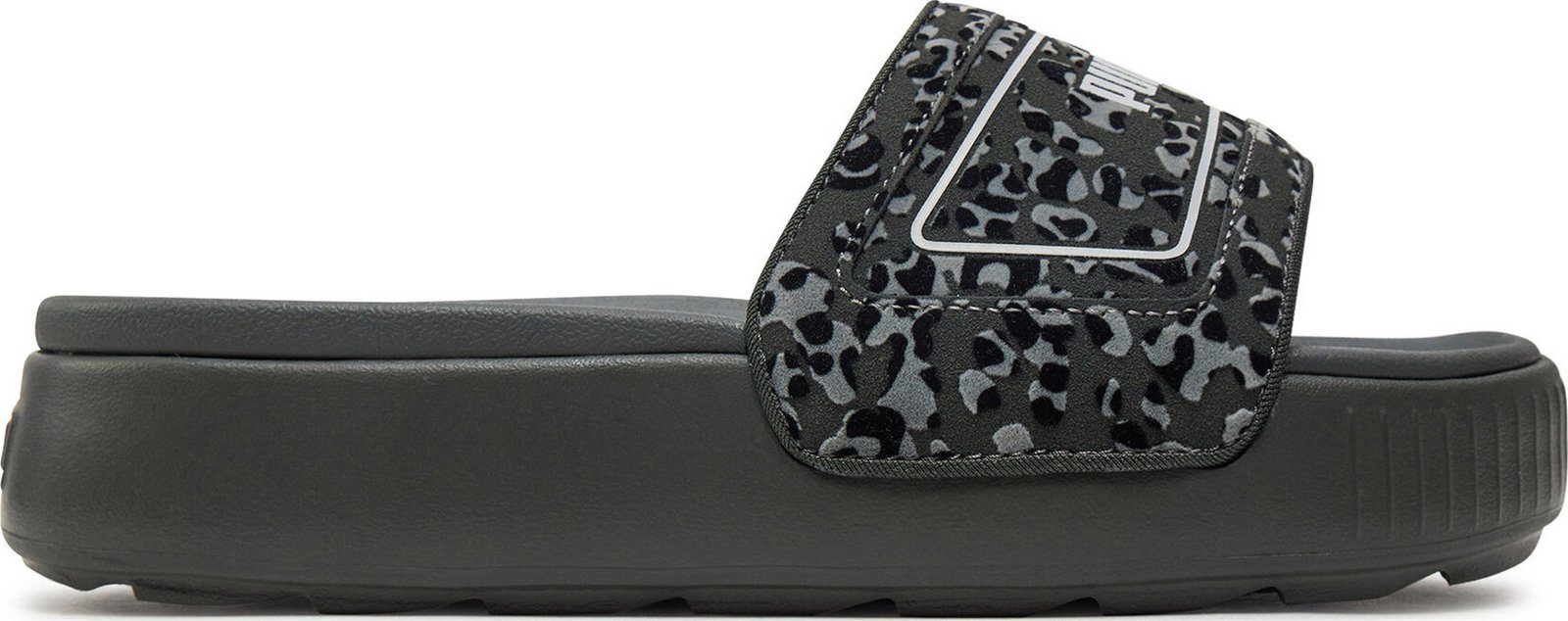 Nazouváky Puma Karmen Slide 395401 02 Mineral Gray-Stormy Slate-PUMA Black