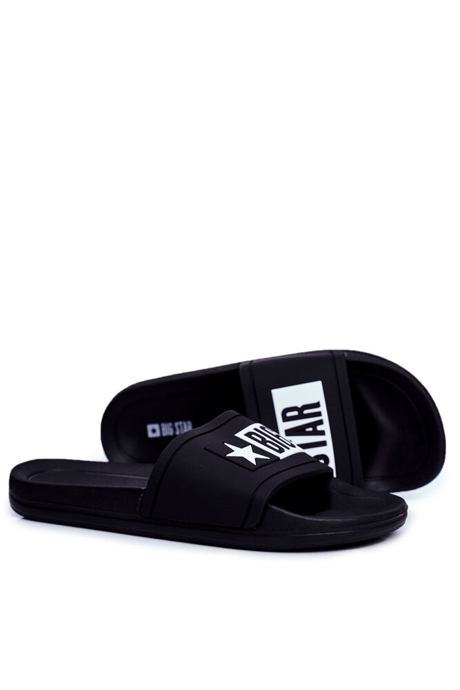 Big Star Shoes Pánské pantofle Big star - černé Velikost: 41, Černá
