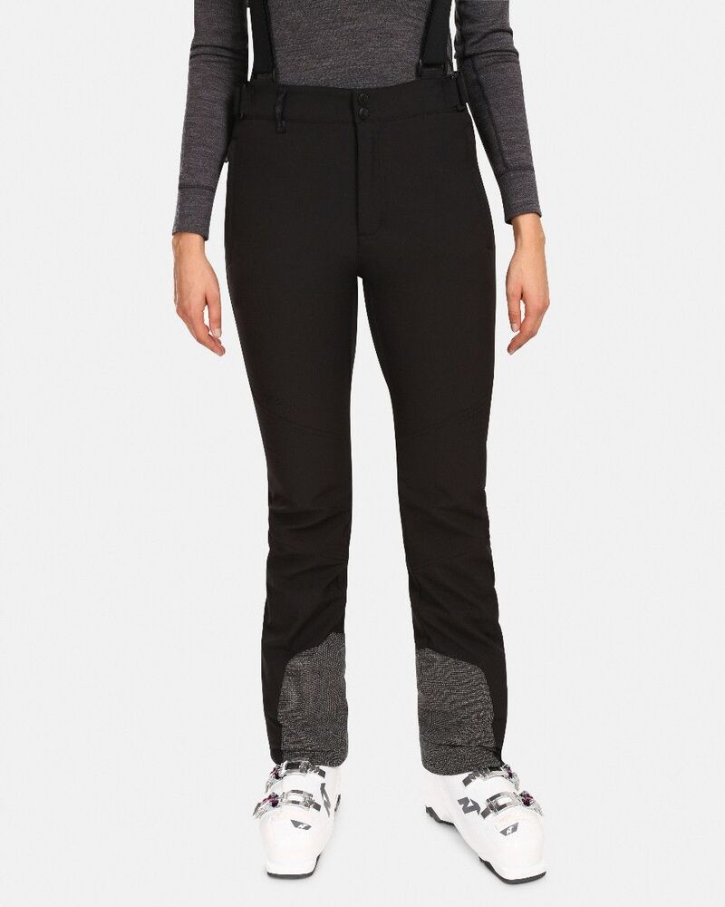Kilpi Dámské softshellové lyžařské kalhoty RHEA-W Černá Velikost: 38, BLK