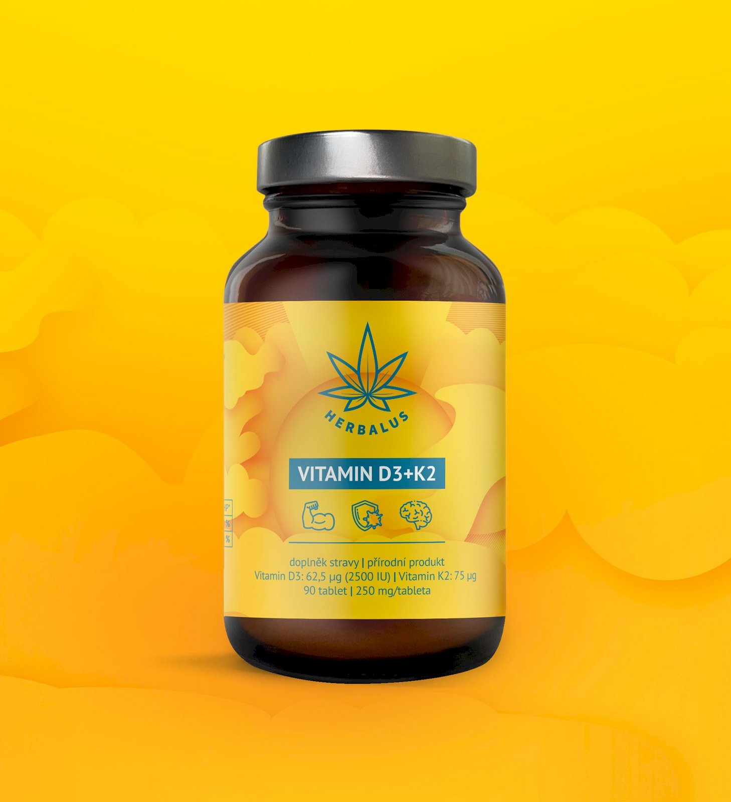 Herbalus VITAMIN D3+K2