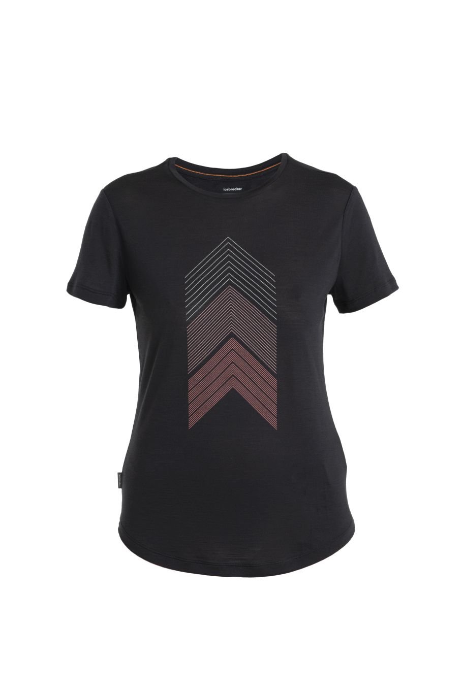 ICEBREAKER Wmns Merino 125 Cool-Lite™ Sphere III SS Tee Peak Sprint, Black velikost: XS