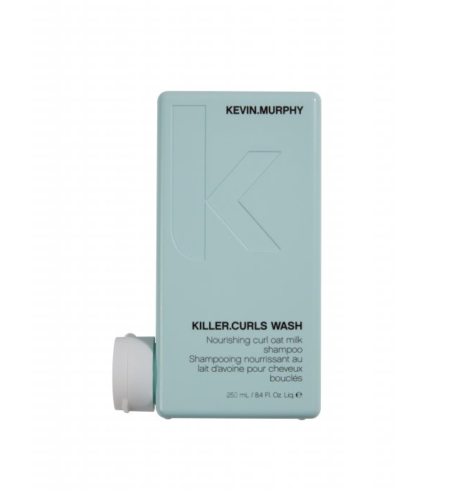 Kevin Murphy Vyživující šampon pro kudrnaté a vlnité vlasy Killer.Curls Wash (Nourishing Curl Oat Milk Shampoo) 250 ml