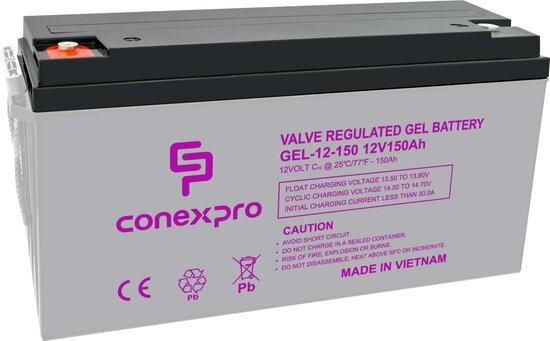 Baterie Conexpro GEL-12-150 GEL, 12V/150Ah, T18-M8, Deep Cycle , GEL-12-150