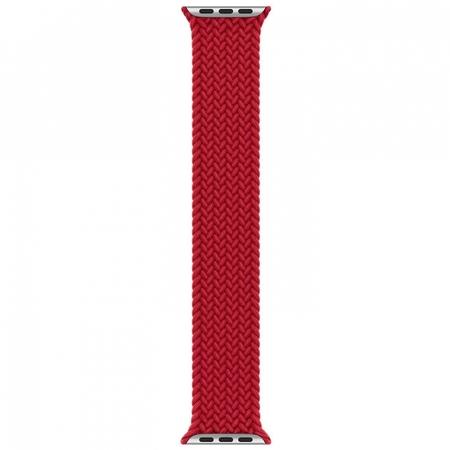 Innocent Braided Solo Loop Apple Watch Band 38/40mm Red - M(144mm)