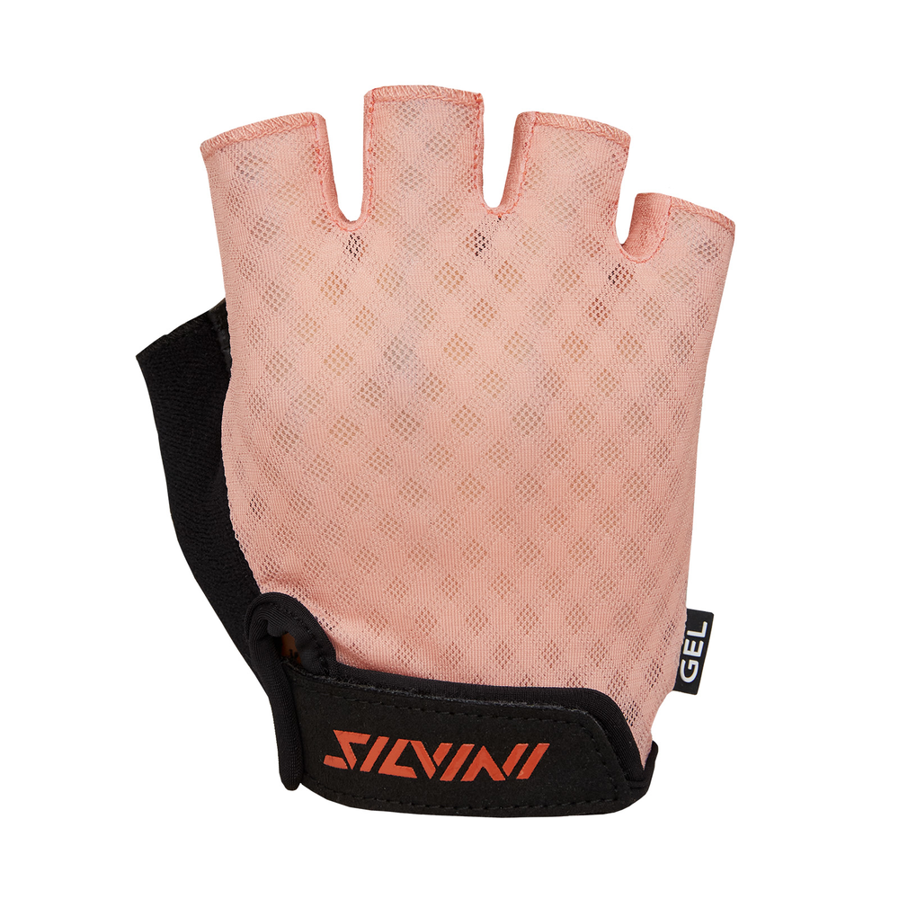 Cyklistické dámské rukavice Silvini Gaiona orange/black Velikost: S