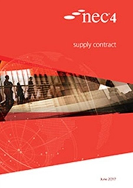NEC4: Supply Contract (NEC NEC)(Paperback / softback)