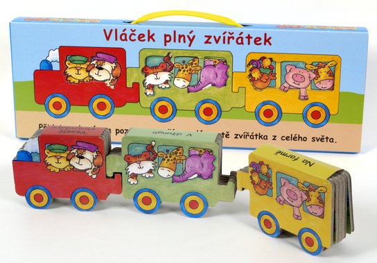 Vláček plný zvířátek