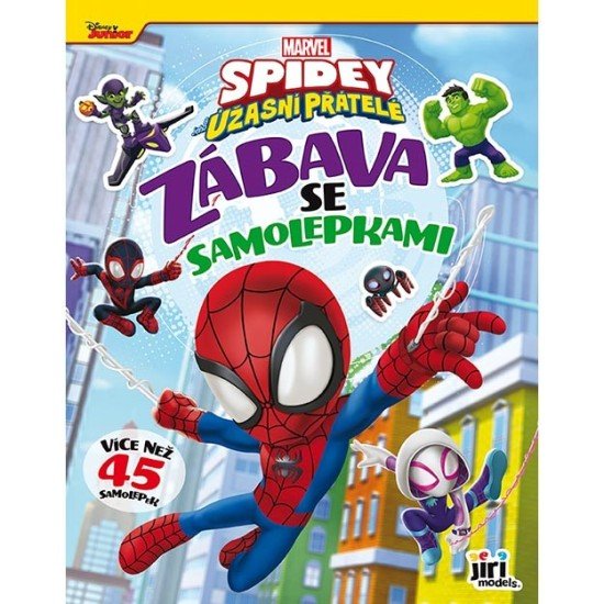 Jiri Models Zábava se samolepkami - Spidey - 3870-0