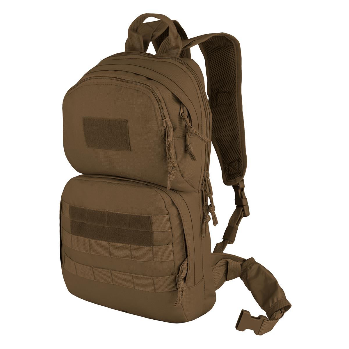 Batoh taktický hydratační Humi 9,5l Molle CMG® Coyote hnědý