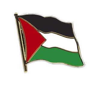 Odznak kovový pins 20 mm praporek Palestina