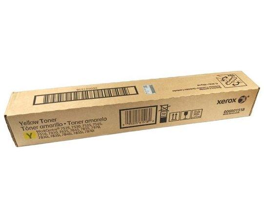 Xerox originální toner 006R01518, yellow, 15000str., Xerox WorkCentre 7525, 7530, O, 006R01518