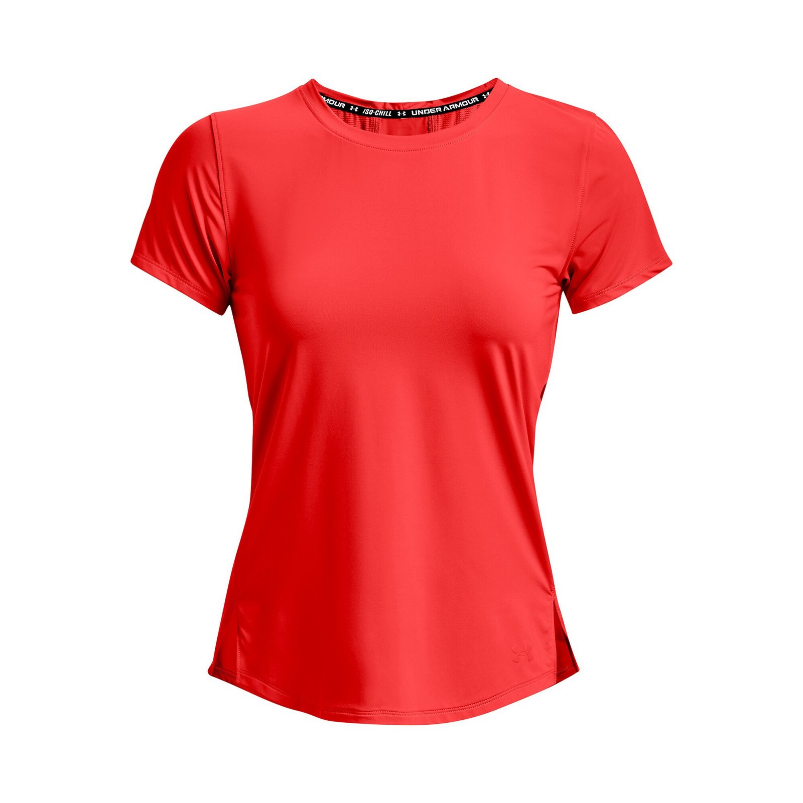 Dámské tričko Under Armour  Iso-Chill 200 Laser Tee Vermilion-RED S