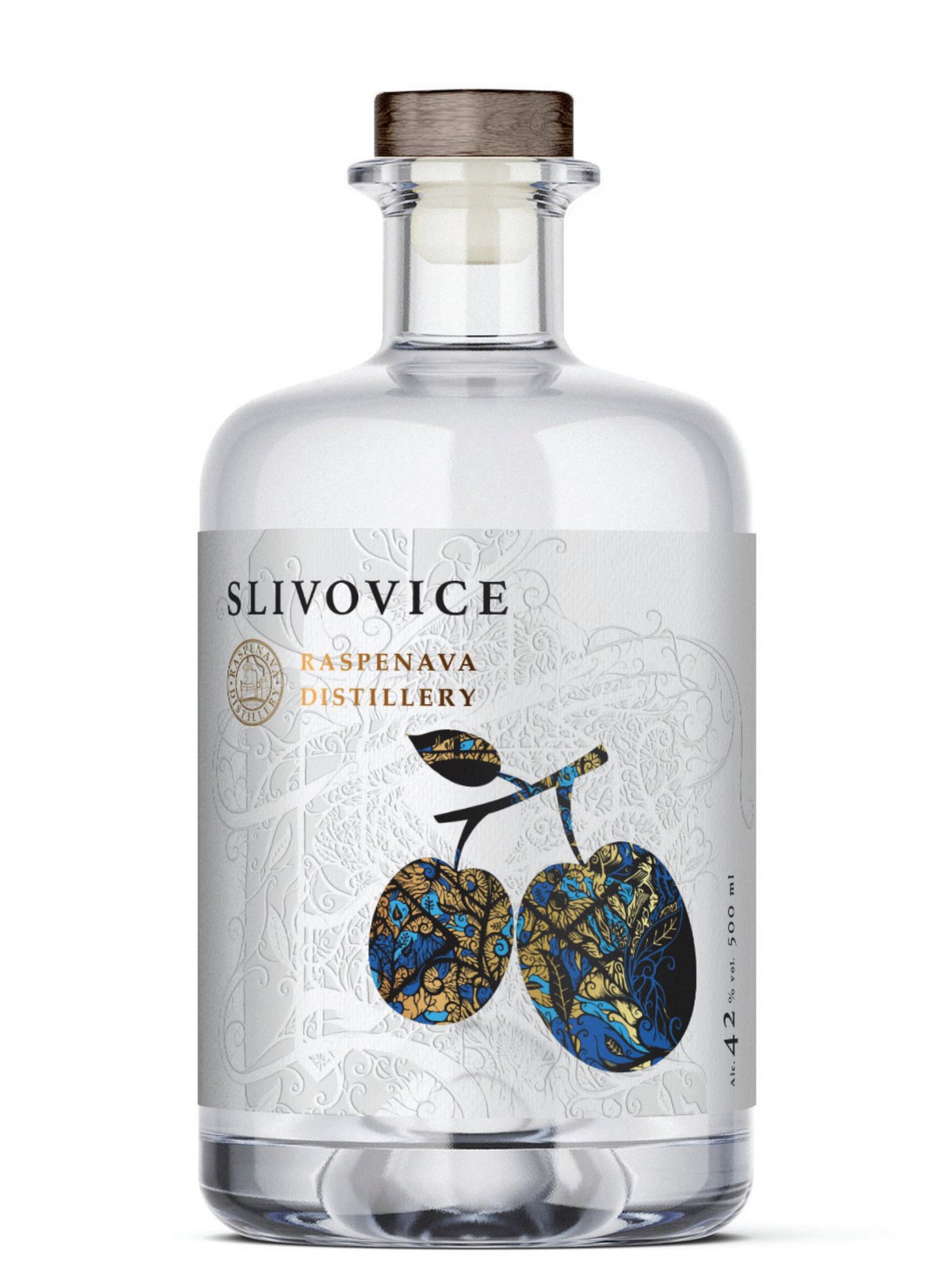 Raspenava distillery Raspenava Tradiční Slivovice 42% 0,5l