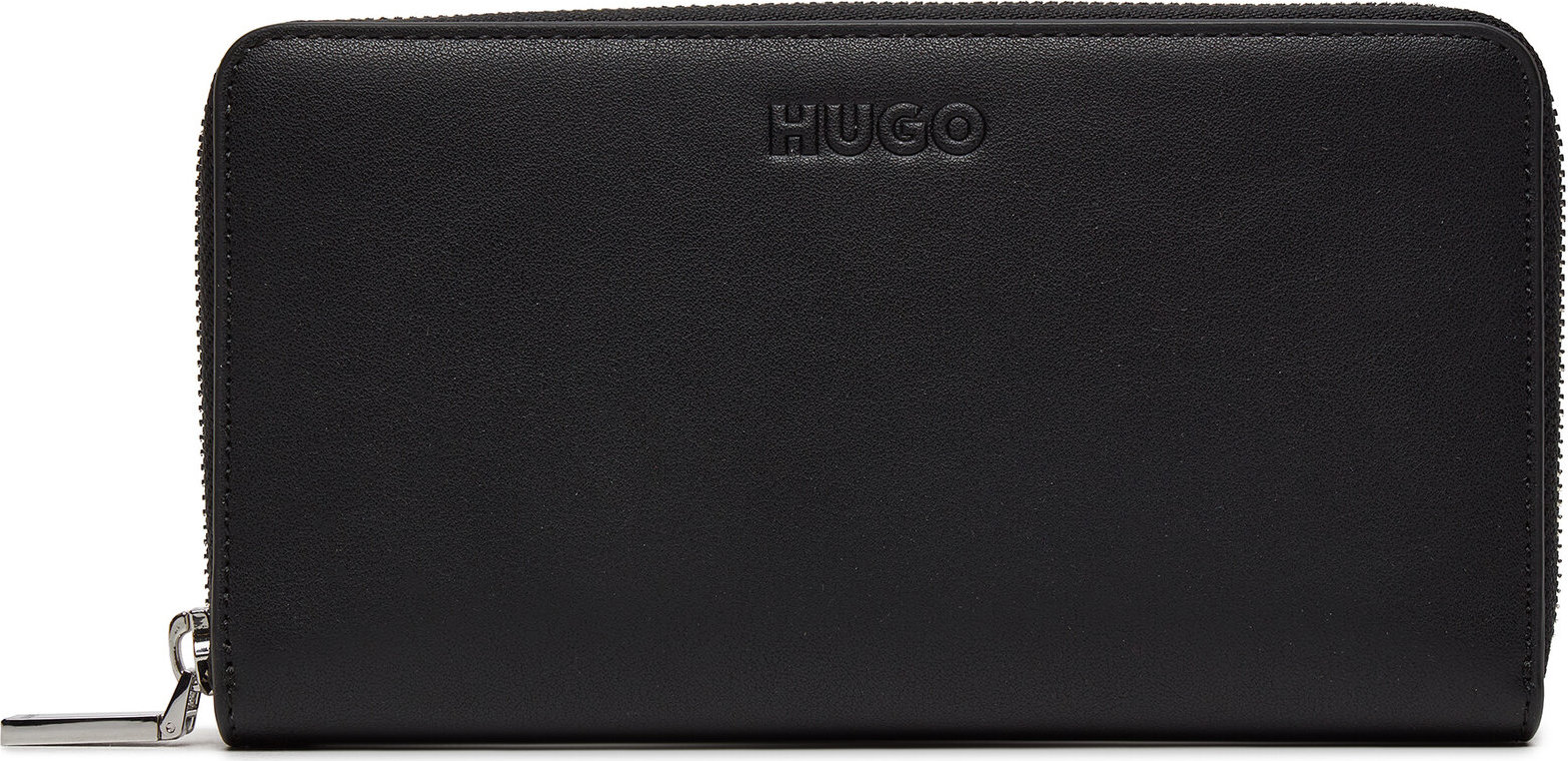 Velká dámská peněženka Hugo Mel Ziparound N. 50513871 Black 001