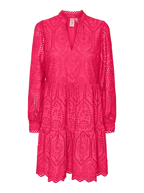 Y.A.S Dámské šaty YASHOLI Regular Fit 26027162 Raspberry Sorbet XL